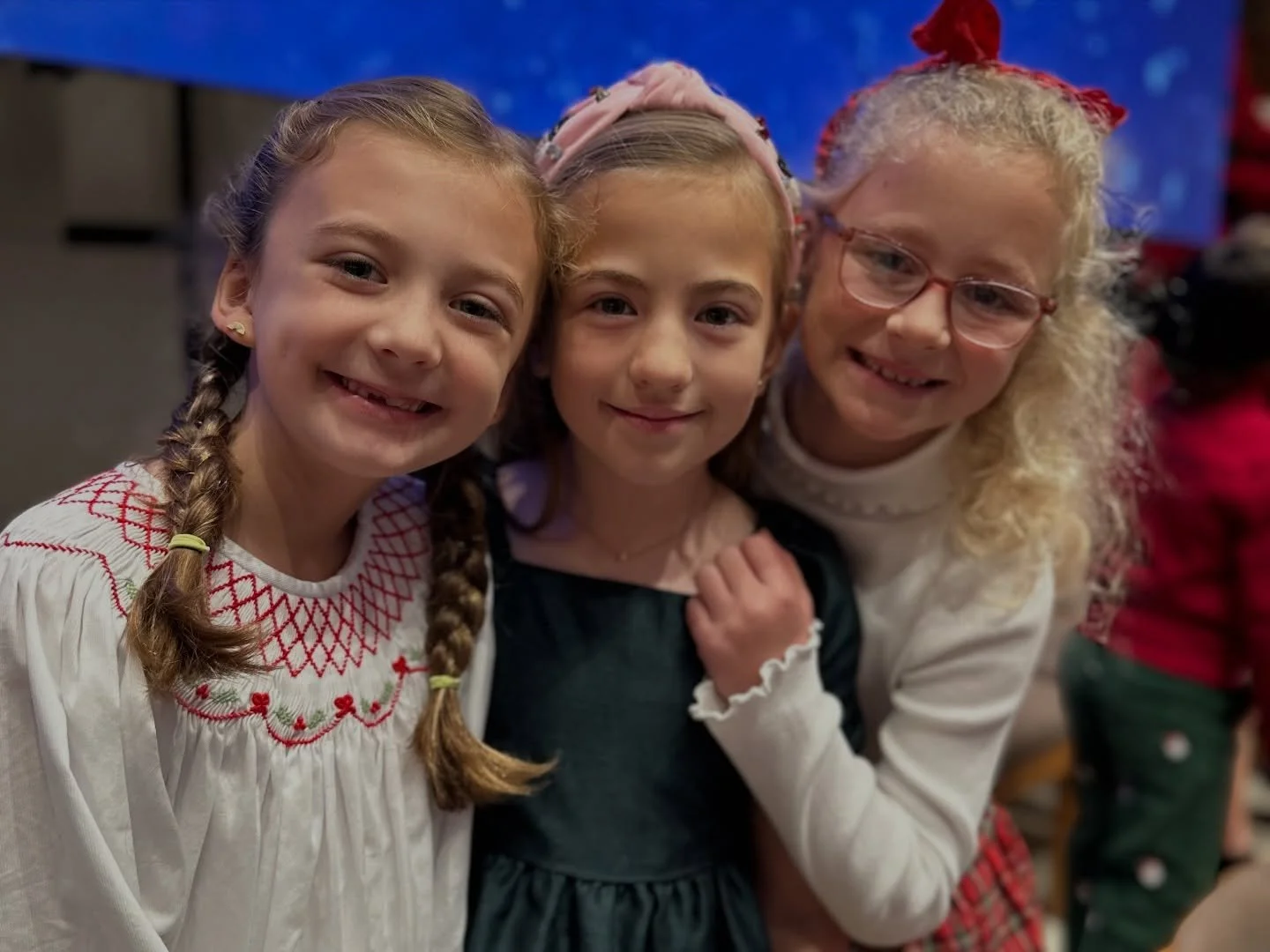 This morning we celebrated our very first 1st &amp; 2nd Grade Advent Chapel &mdash; a new favorite Christmas tradition for sure! 
It was the perfect way to prepare our hearts for the anticipation of our long-awaited Savior.
Our students beautifully r