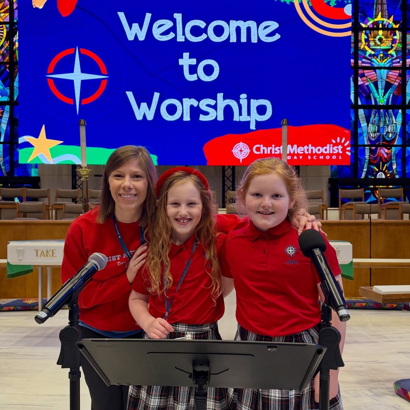 We loved having a few special helpers at yesterday&rsquo;s Chapel!
Libby and Hannah worked alongside Mrs. Womack to help plan and lead, and Luke served as Mrs. Proseus&rsquo; tech assistant throughout Chapel. They all did an amazing job!
These specia