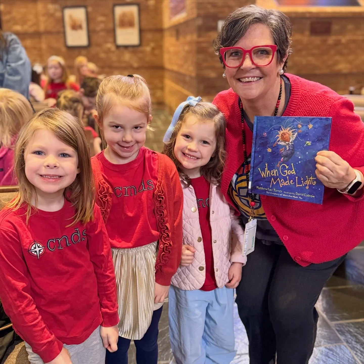 Special Speakers in Chapel this morning!
While our amazing Bible teachers are away at a conference learning new and exciting ways to continue weaving God&rsquo;s Word into our curriculum each and every day, we were so blessed to have two very special