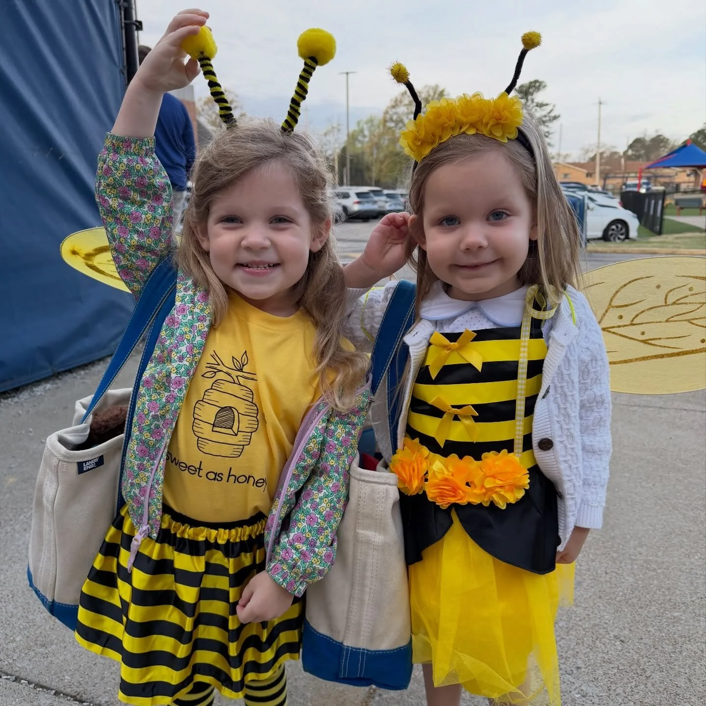 Bee Day in PK was all the buzz! 🐝 Our PK students dressed up as adorable bumble bees as they wrapped up their insect unit! They also had a very special visit from a real beekeeper, Papa T!