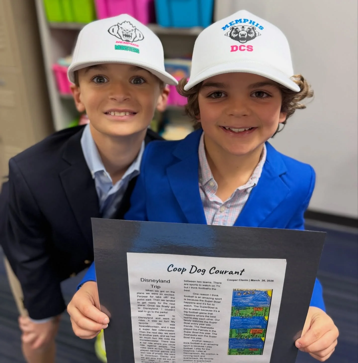 Today was more than a presentation. It was a true celebration of student thinking, creativity, and real-world learning!

Our 3rd grade students took on the challenge of bringing an NFL team to Memphis. They developed detailed business plans, selected