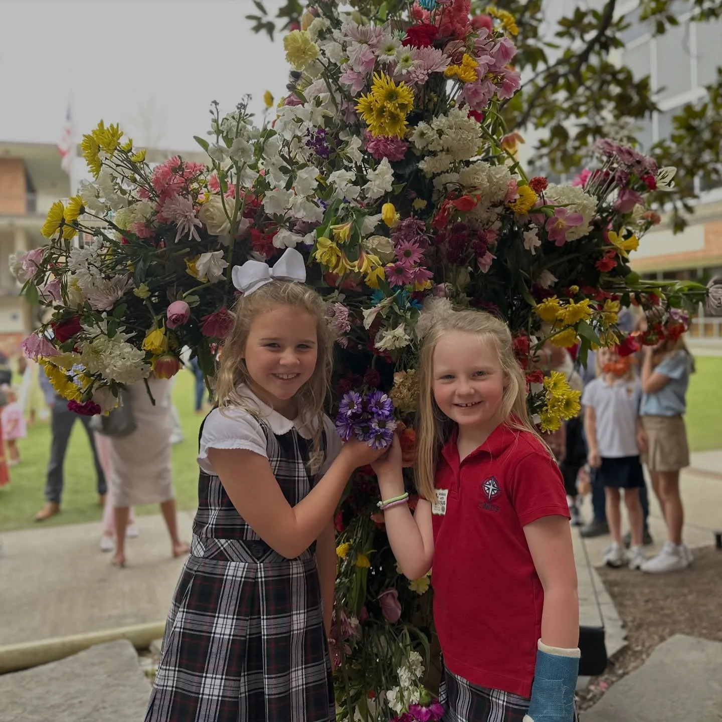 Today marked our 54th Easter Walk Through, a cherished CMDS tradition that so beautifully reflects the heart of our mission. 
Students and their families journeyed through scenes of Holy Week, thoughtfully portrayed by our 1st&ndash;6th graders. Each