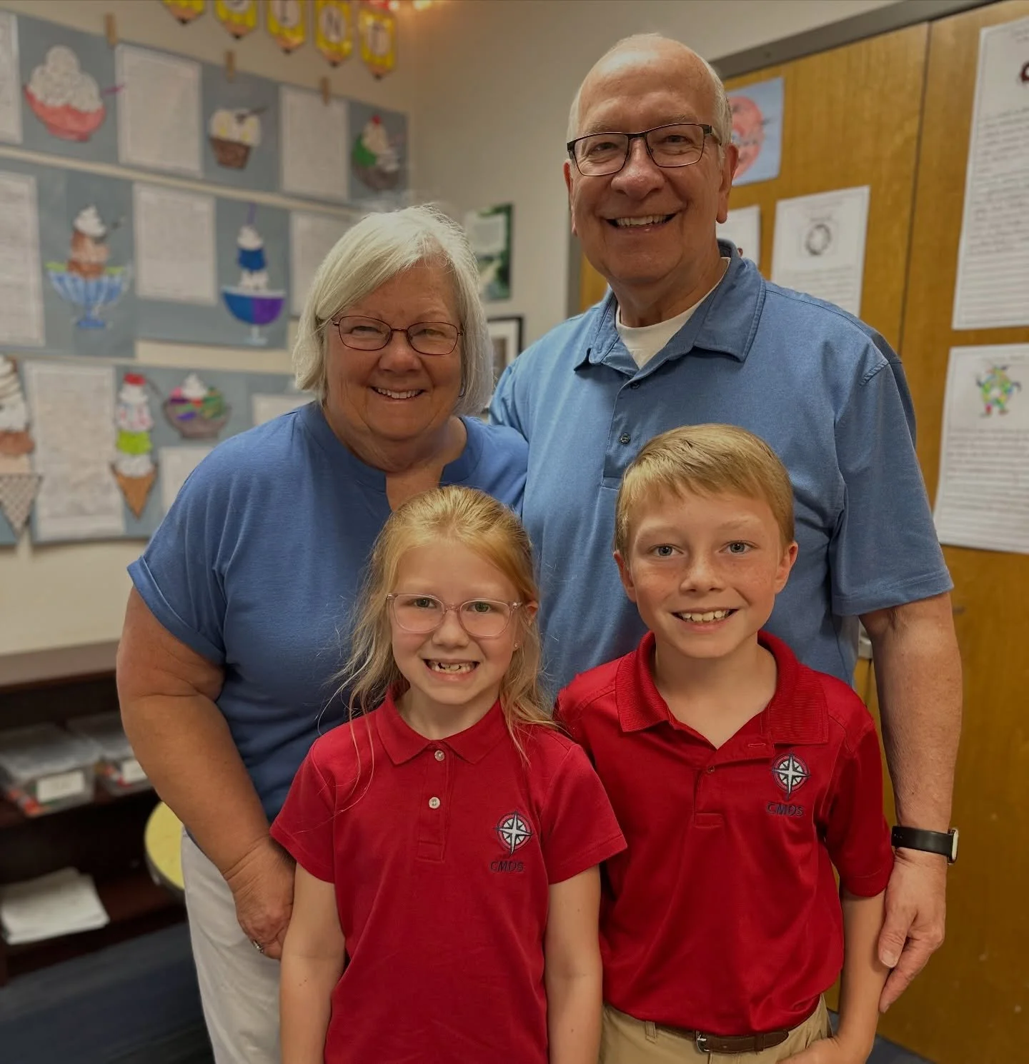 Today was such a special day at CMDS as we celebrated Grandparents Day! 💙❤️
We loved welcoming our grandparents and special friends to campus to experience a little glimpse of daily life at CMDS. The morning began with worship together in chapel&mda
