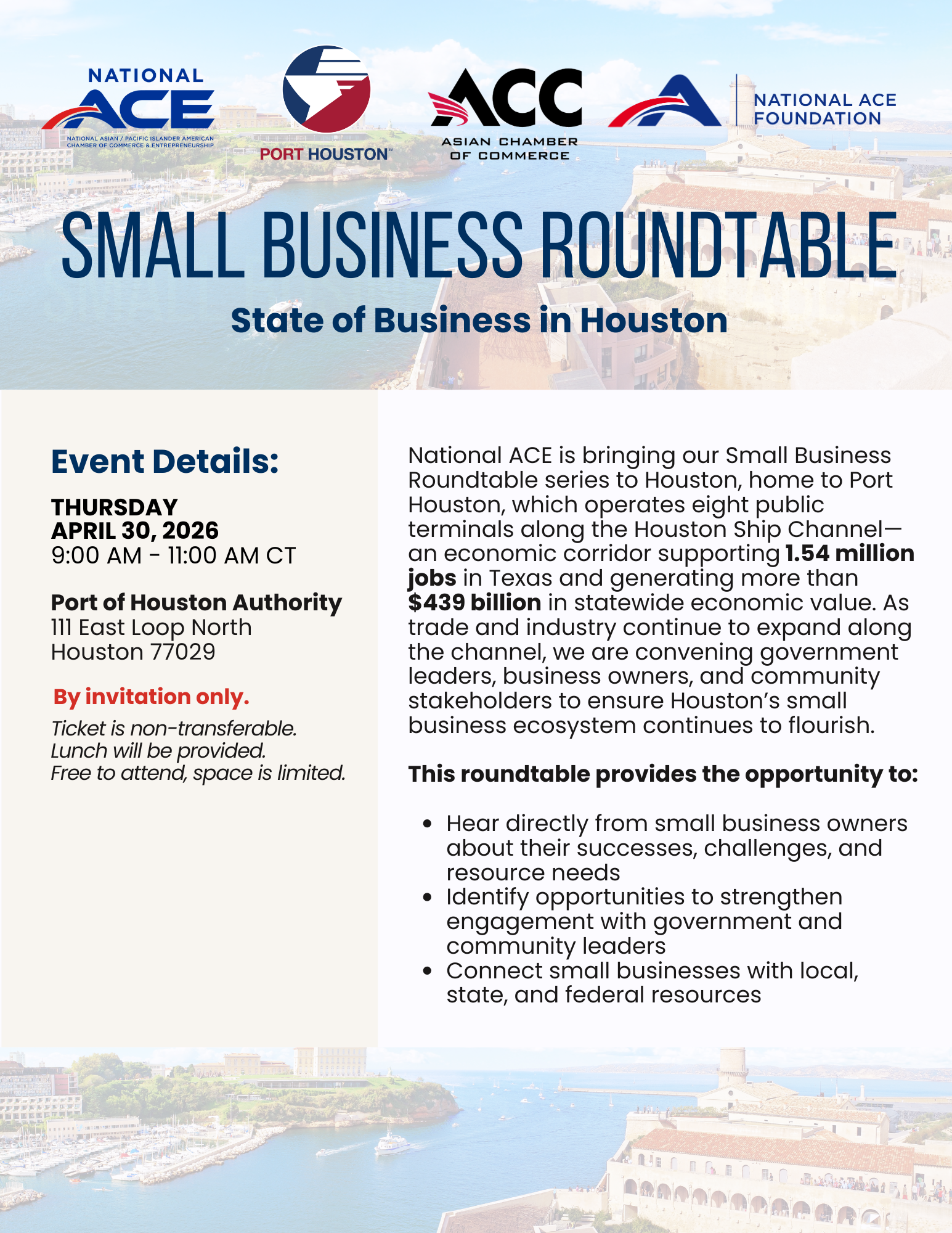 Houston Small Business Leadership Roundtable