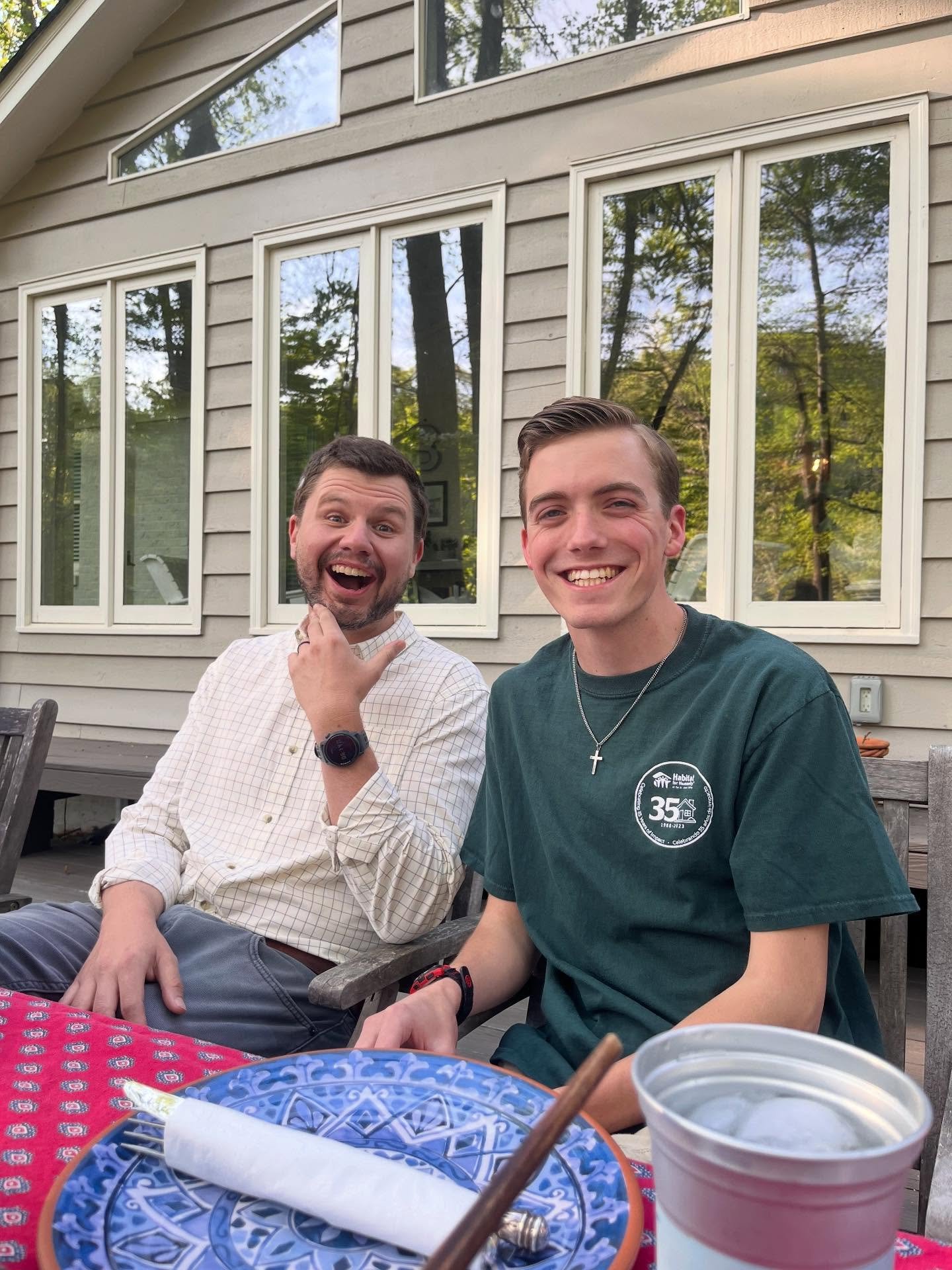 Nothing better than dinner on the porch on a perfect night. Grateful for times like these and who we share them with!

-

&ldquo;You, O Lord, are in the midst of us, and we are called by your name; do not leave us.&rdquo; Jeremiah 14:9