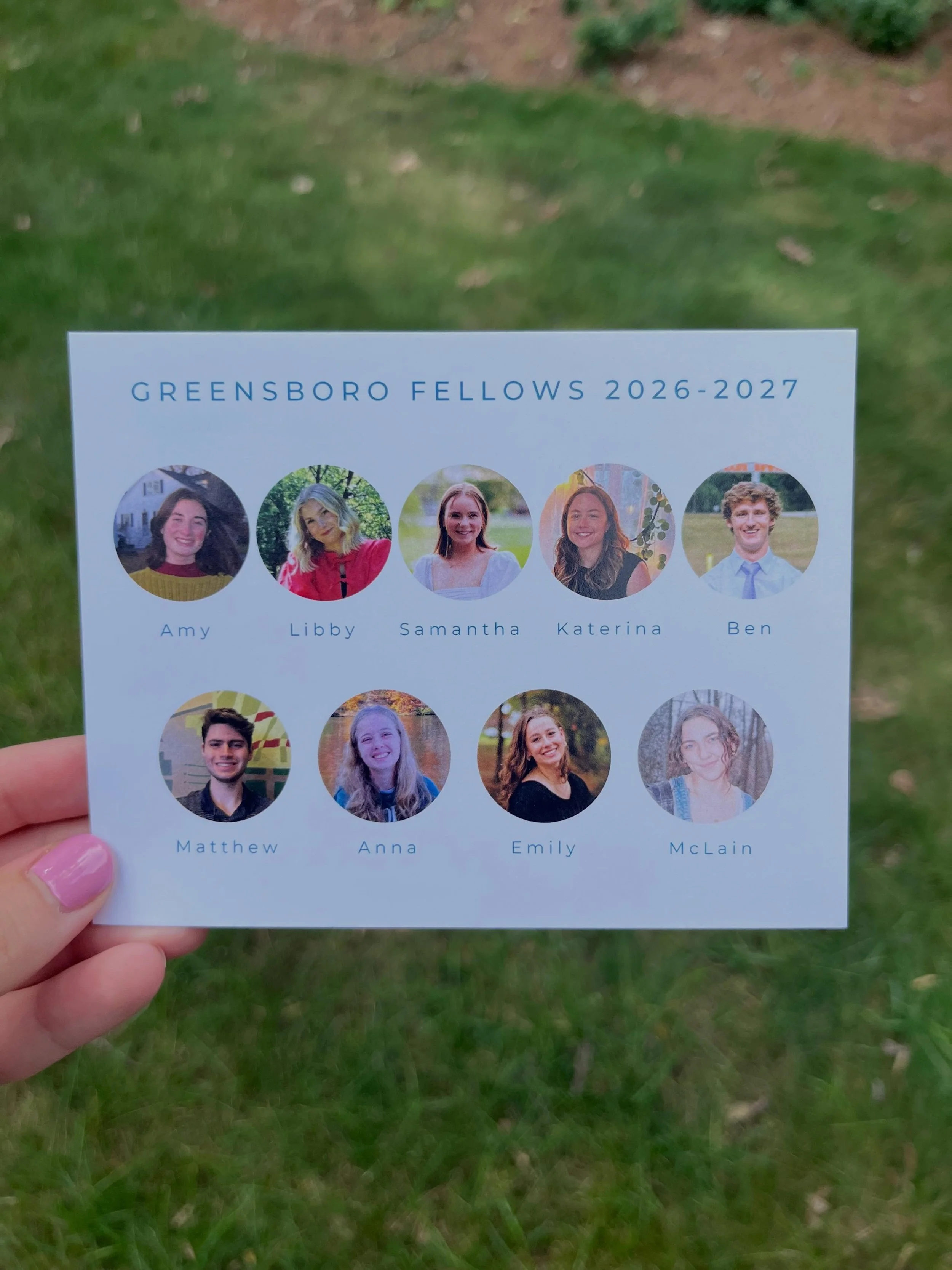 INTRODUCING THE GREENSBORO FELLOWS!!!

Our 15th class of fellows will be here in 3 weeks! We&rsquo;re so excited to have them in our city, and we&rsquo;re looking forward to what God does in and through them. Pray for these fellows as they prepare fo