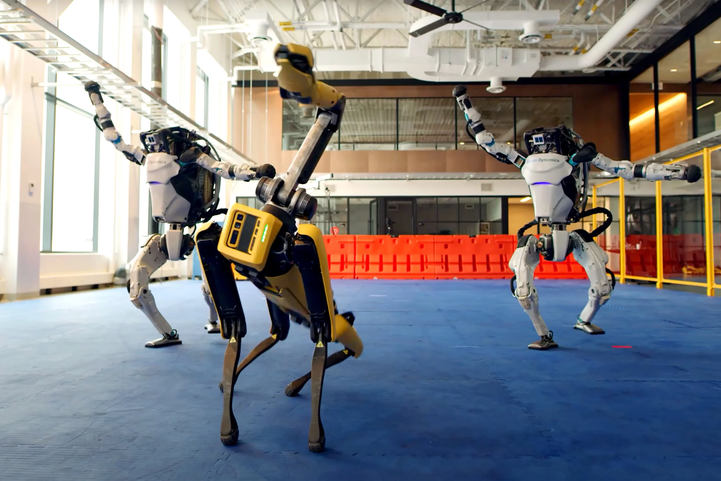 How dancing robots could help the construction industry