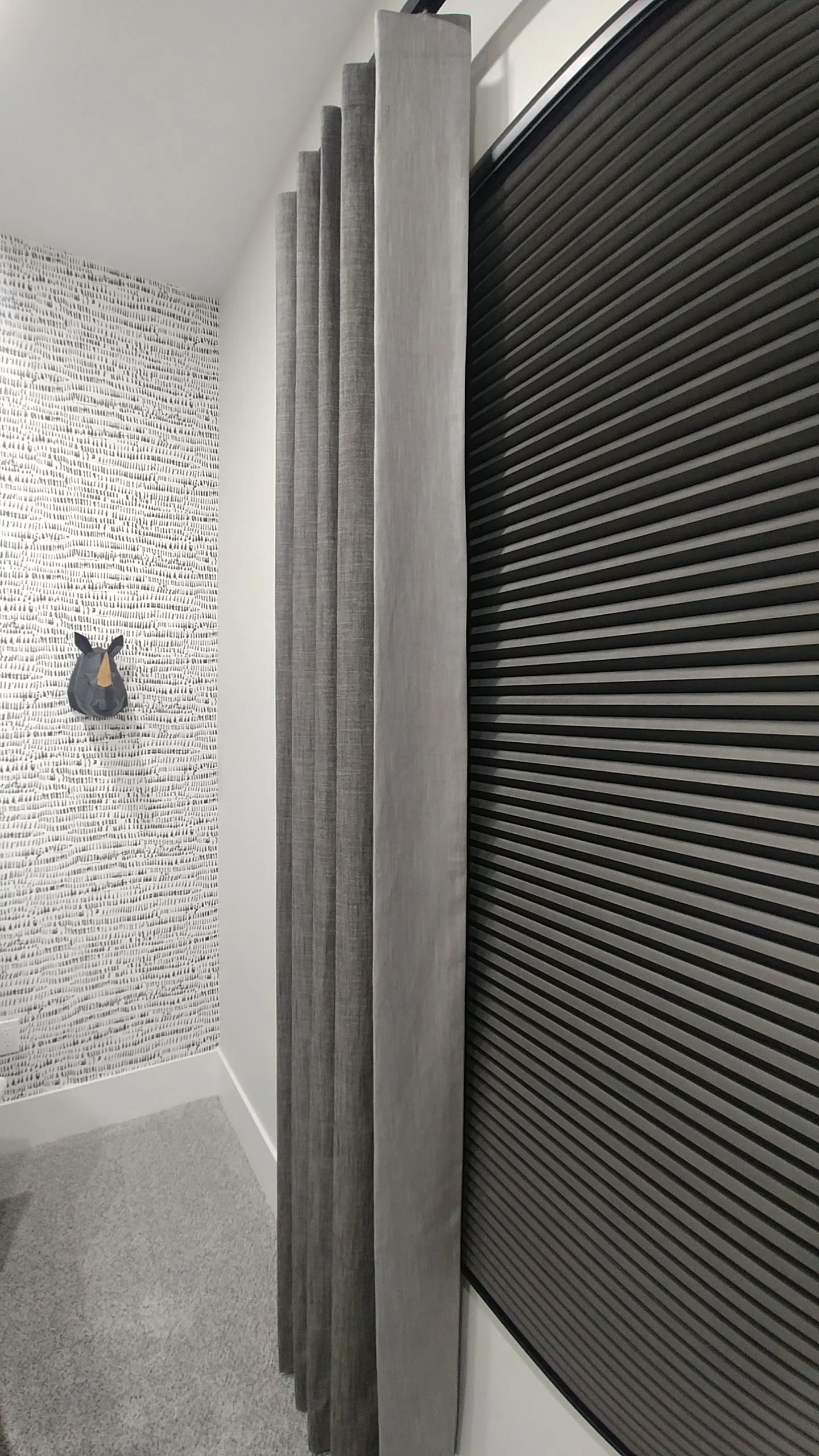 custom blinds by jaimie mehler of savori spaces located in the greater edmonton area alberta canada
