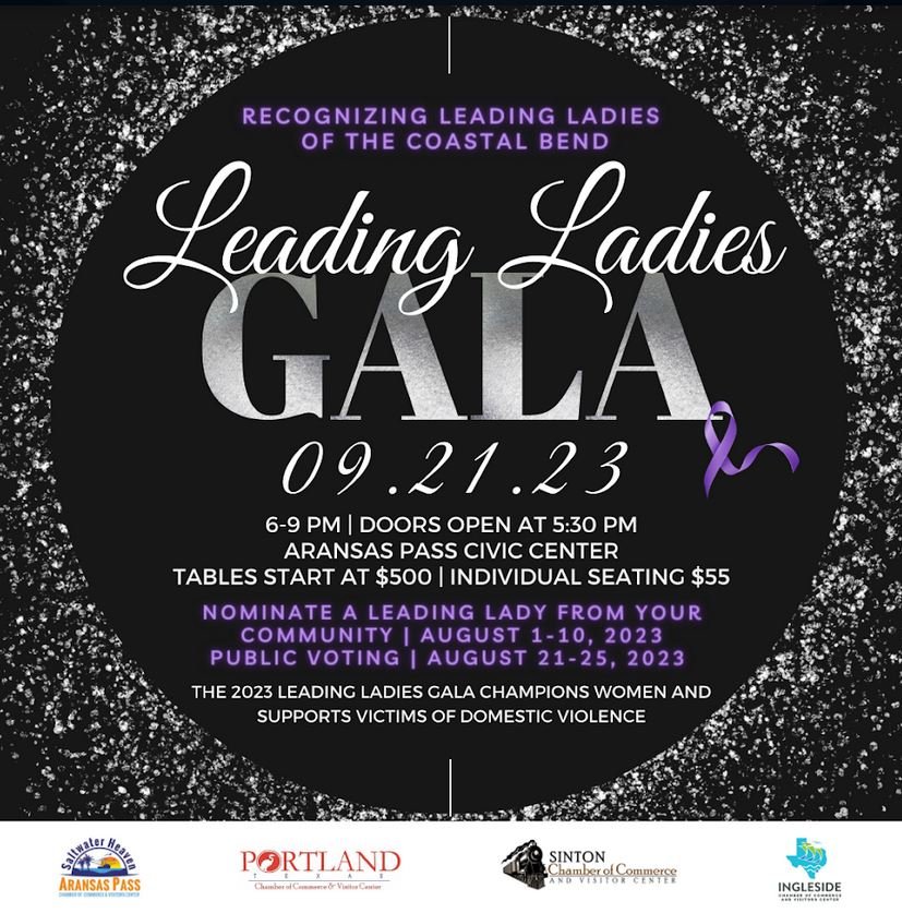 Leading Ladies Gala — Ingleside Texas Chamber