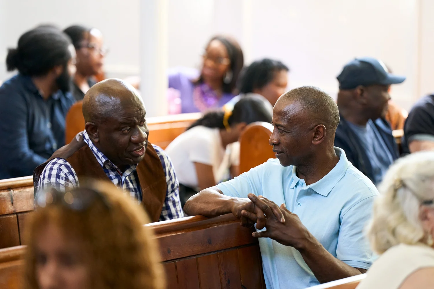 Prayer at New Park Road Church