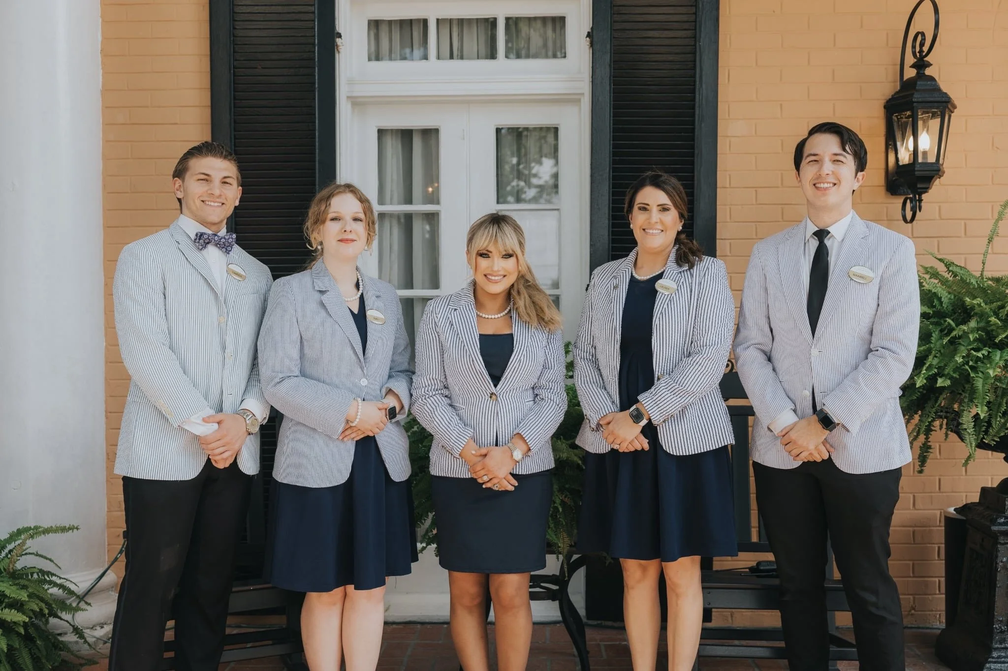 Dressed up, dialed in, and ready to make wedding magic happen ✨ The Southern Oaks Events Team is here to serve you! 

Photography | @jordanblanchardd