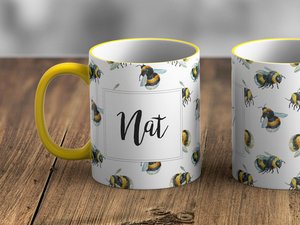Bumblebee Personalised Mug — Absolute Mug