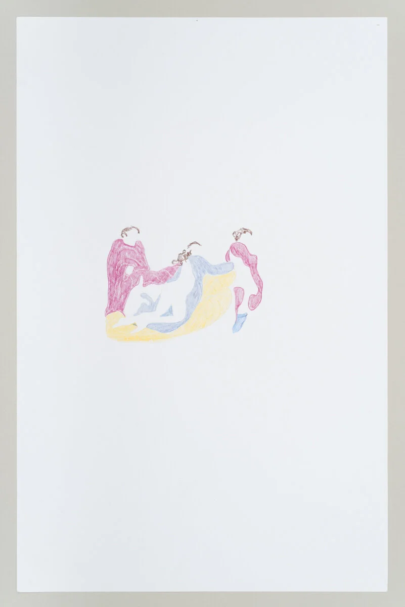 Oh father where art thou, Bettina Hubby, 2018. Colored pencil on paper, 17 x 11 inches. BH0332
