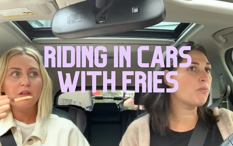 Sometimes we get our fries and our boys mixed up 🤷&zwj;♀️🍟

My first vlog could include no one other than @marikaposnikoff and the first love of my life: potatoes. 

What started as a Nordstrom Rack &lsquo;haul&rsquo;, ended as a new YouTube series