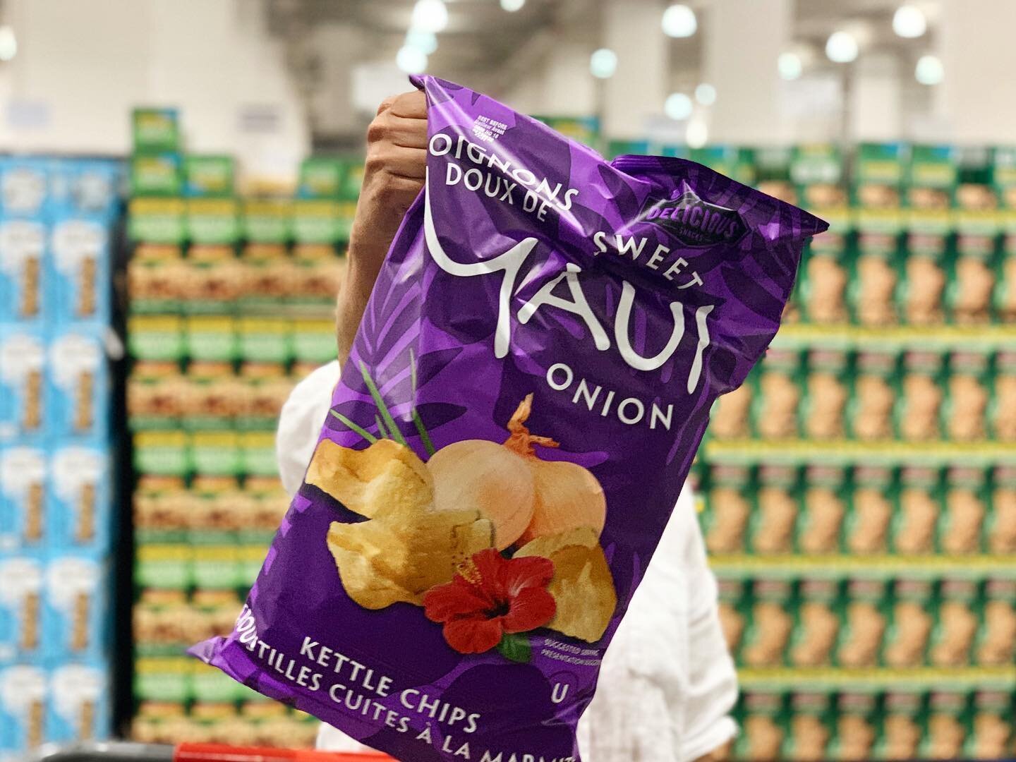 Did you know these are vegan?!?!!! **Spoiler Alert: I didn&rsquo;t 😱 Tune in to my YouTube channel to see my other Costco must-haves and must-nots 🛒

Note: these Maui onion chips were not previously on the list, but will be forever more 😇

Another