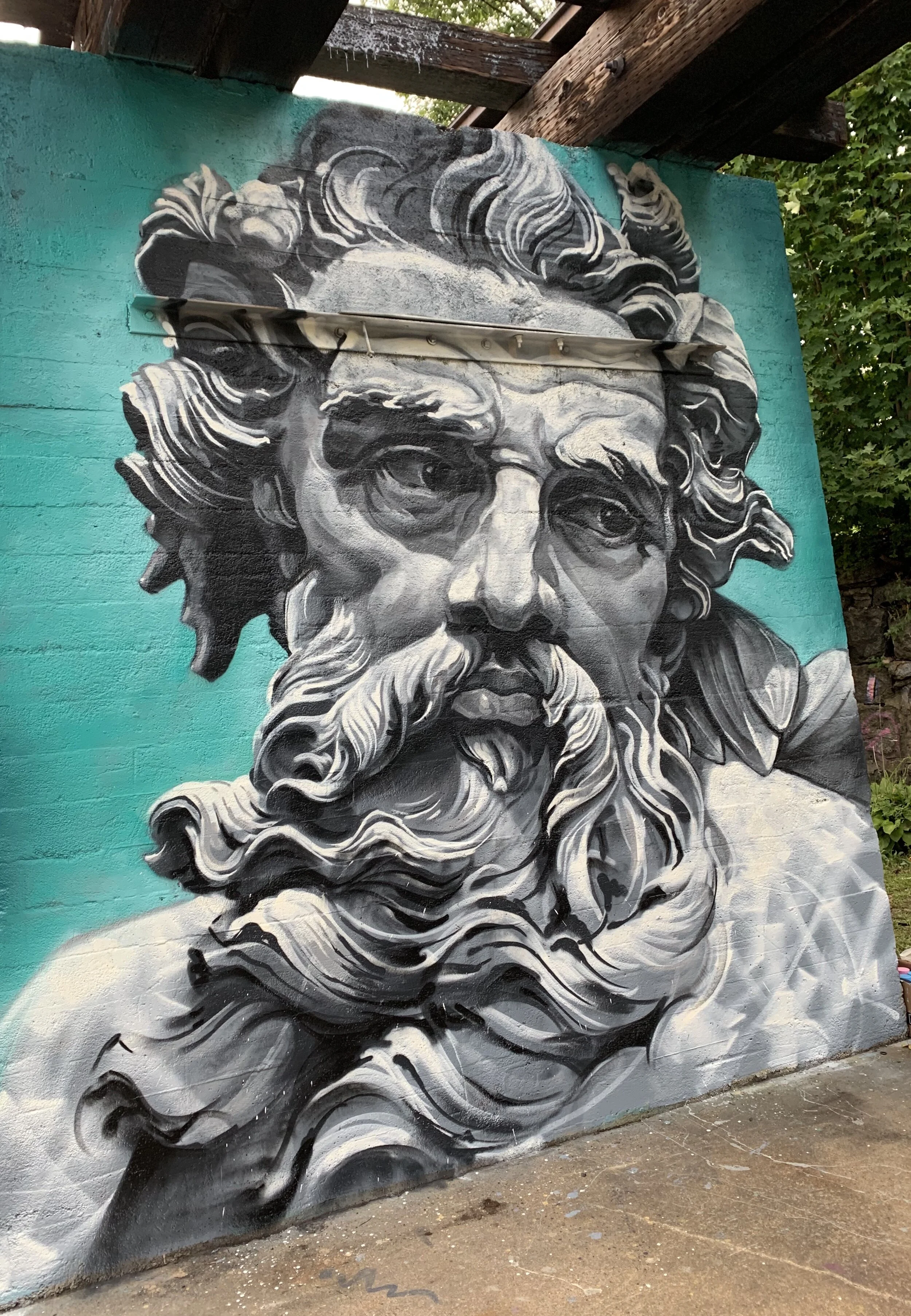   POSIEDON    Live painting from Art Factory, 2019  