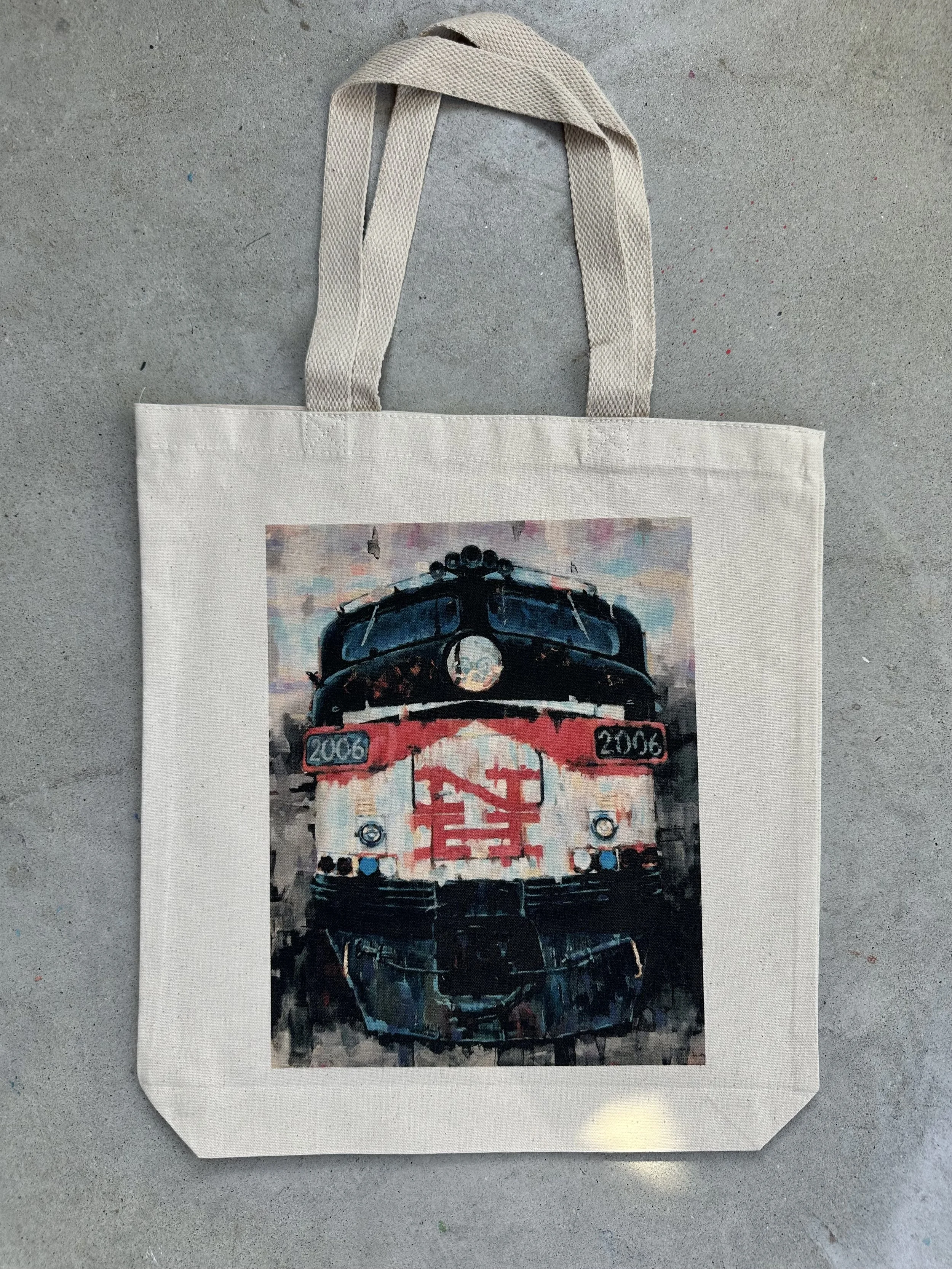 NH Engine Tote Bag