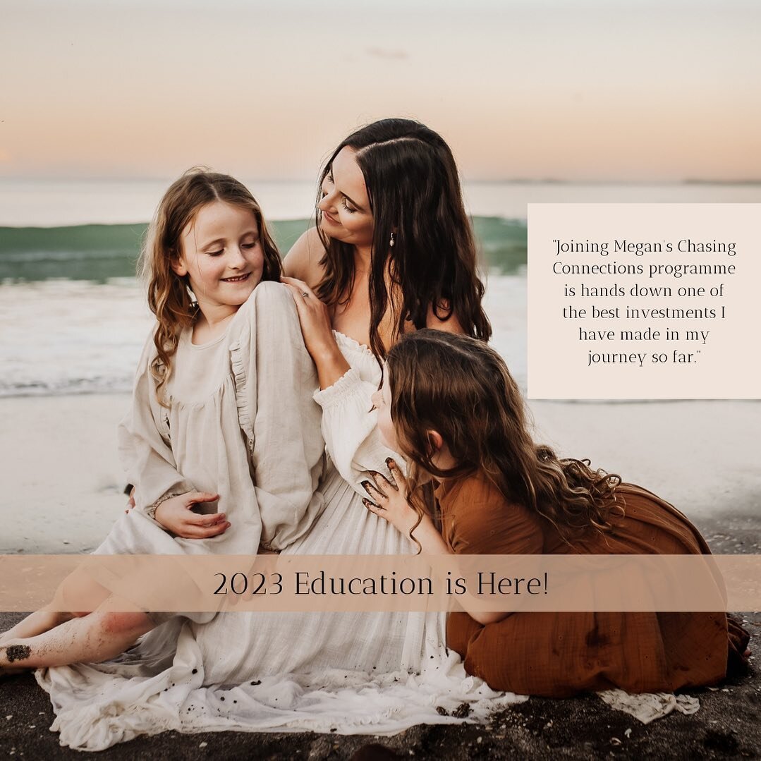 MGP 2023 Education is here ✨ Click the link in my bio for all of the education info and release dates for - 

My signature Coaching Programme &lsquo;Chasing Connections - 8 weeks to Authentic Family Photography&rsquo; which will transform your busine