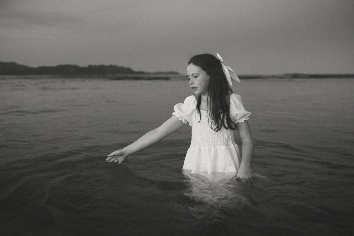 I paused the scroll here.
I wanted to share more from this gallery, but I couldn&rsquo;t move past this one - the stillness, the depth, the quiet power of her.

I first met her as a little girl when I began capturing this family. She&rsquo;s still yo