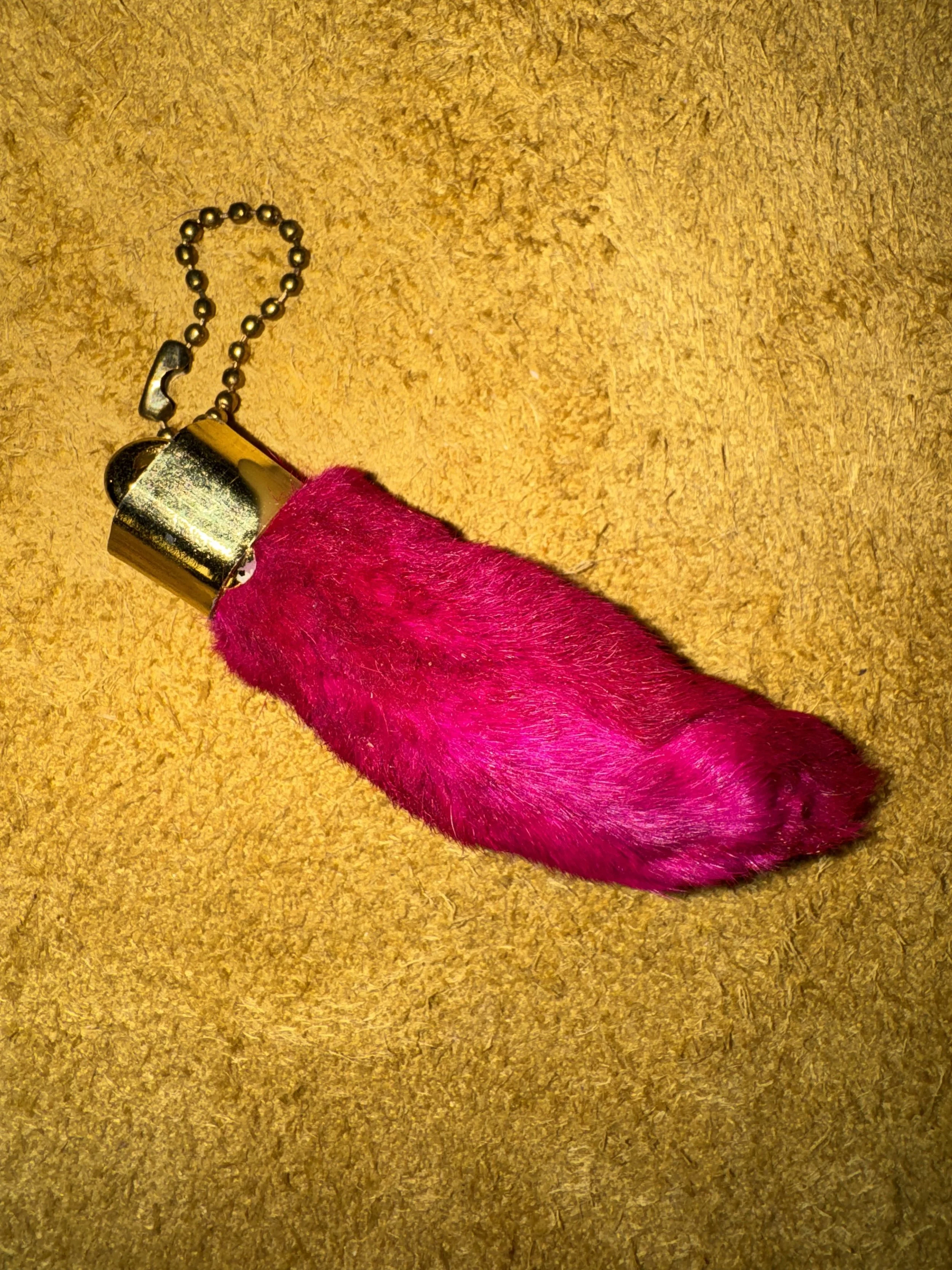 Rabbit Foot Keychains