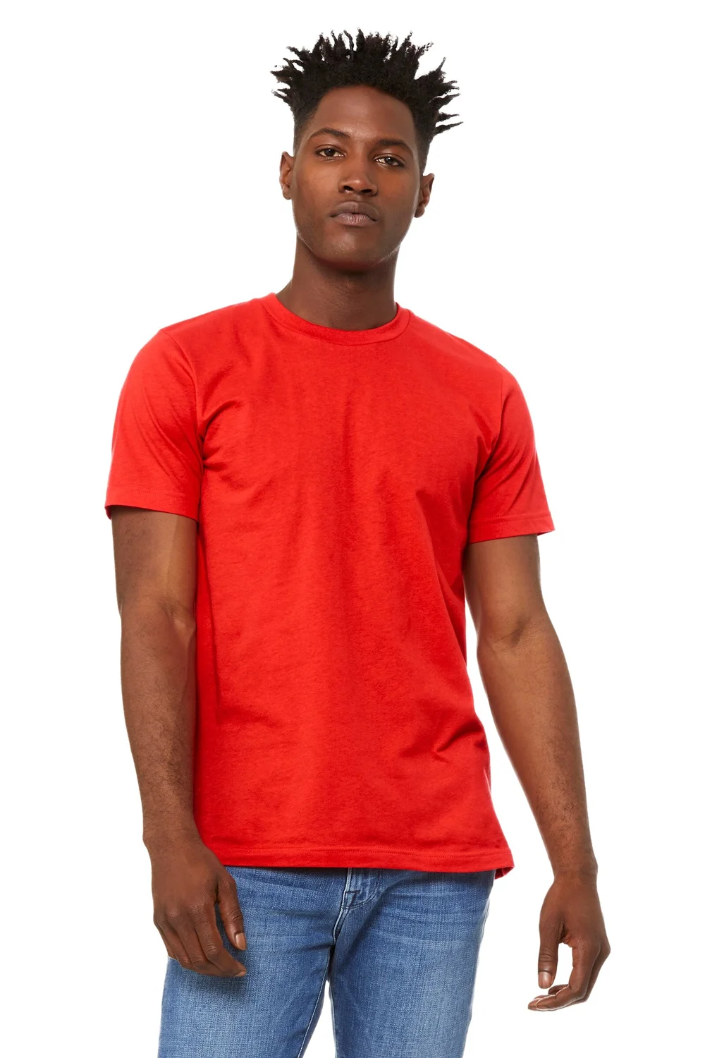 bella canvas 3001 red