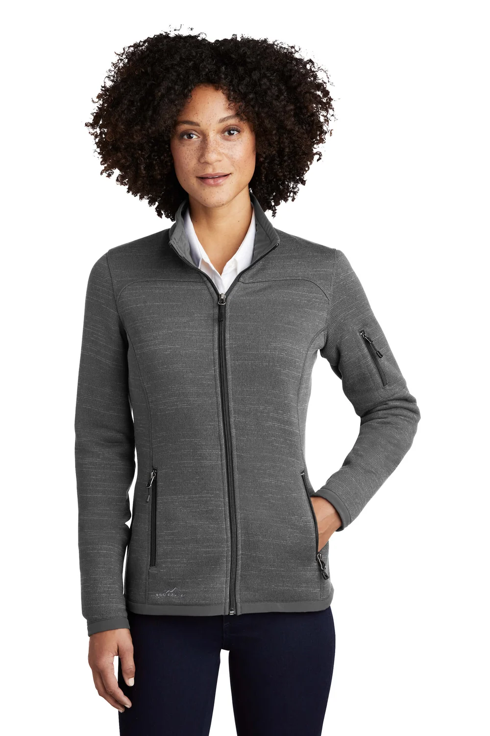 Eddie Bauer Ladies Sweater Fleece Full-Zip — Design Like Whoa