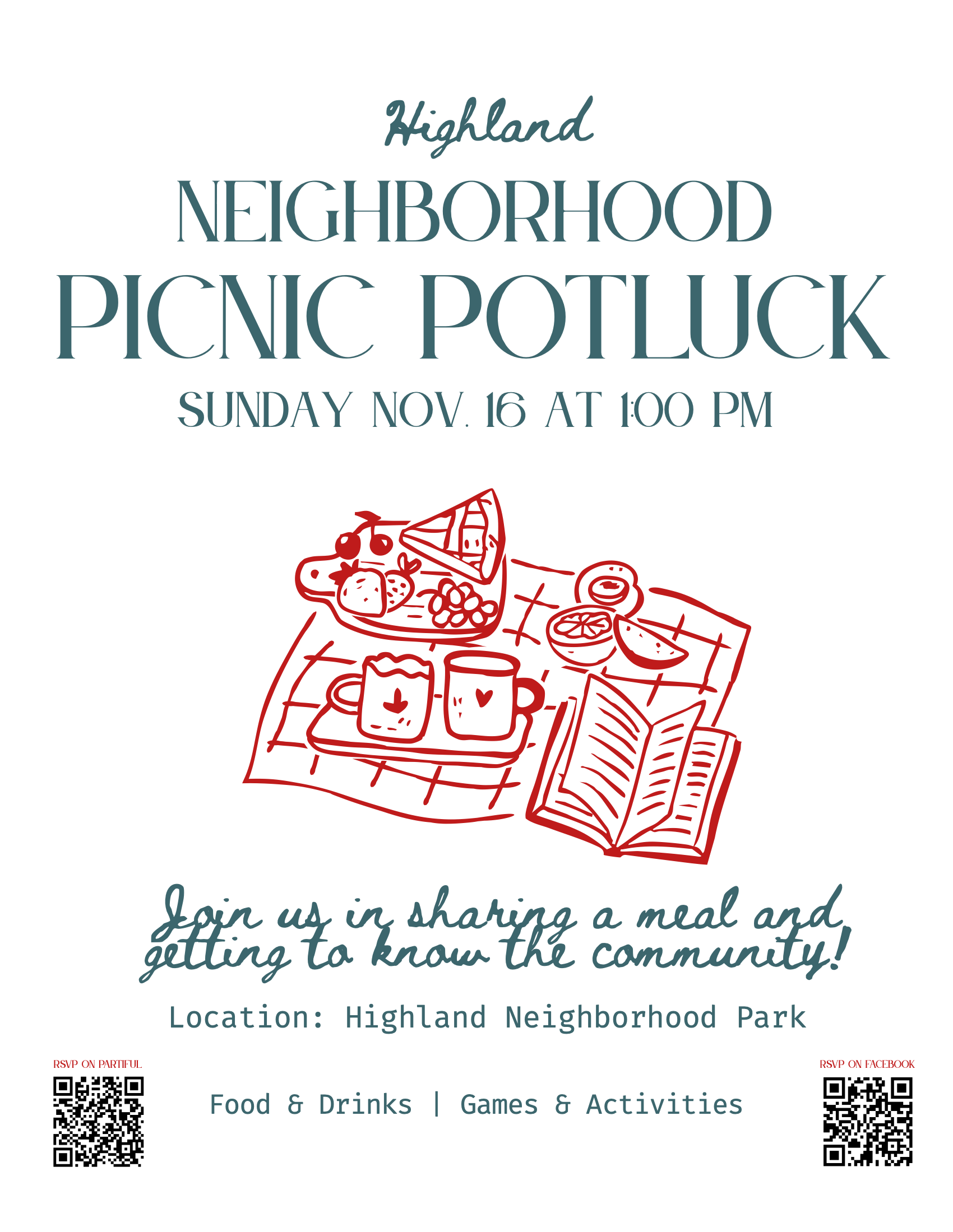 Highland Park Potluck