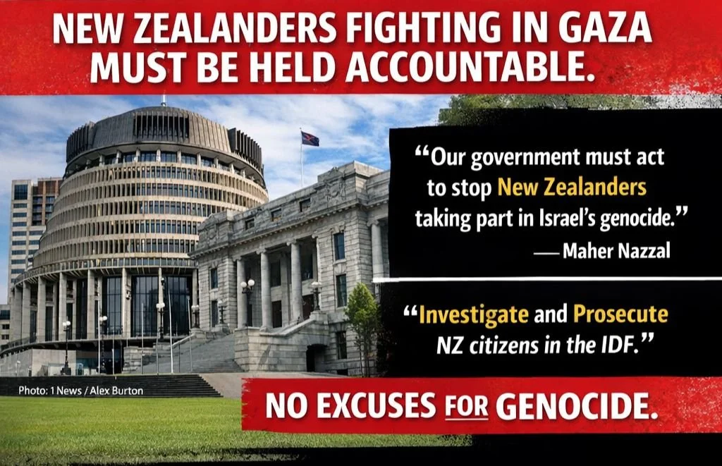 Up to 50 New Zealanders are fighting Israel’s genocide in Gaza