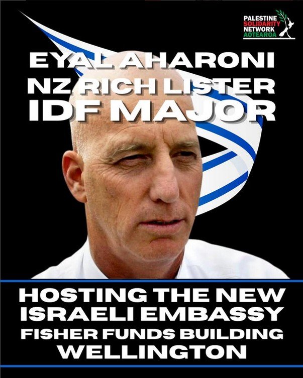 Nobody wants to share building with Genocide Embassy of Israel