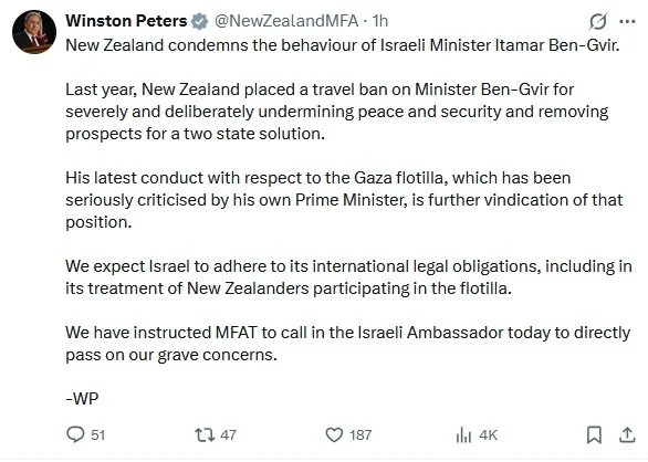 Peters’ First Step to Sanctions on Israel