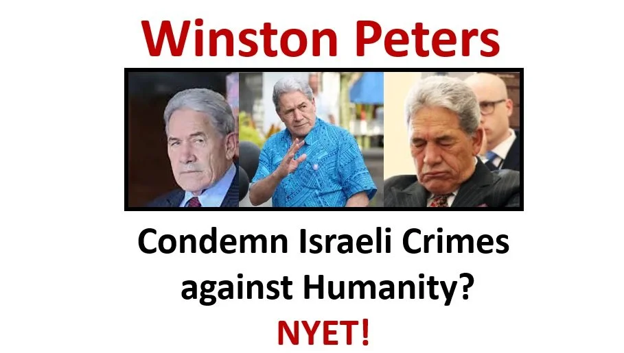 Moral collapse - opts NZ out of condemnation of Israeli settlements