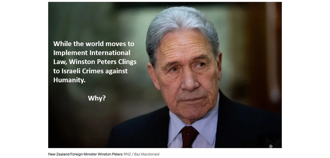 Peters out of step with the world and legal obligations on Israeli settlement trade