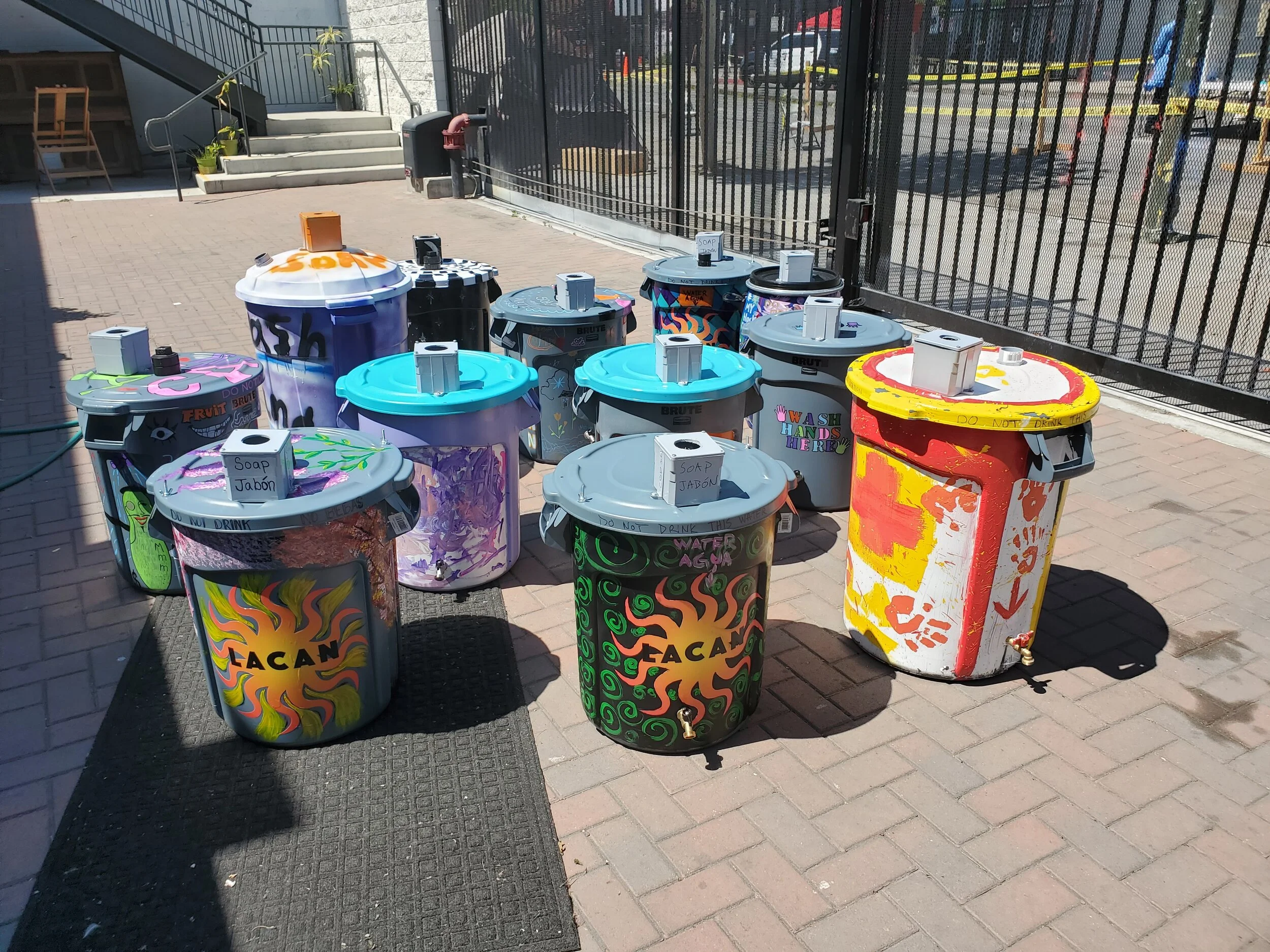 LavaMaeˣ Collaborates to Deploy Handwashing Stations in Skid Row