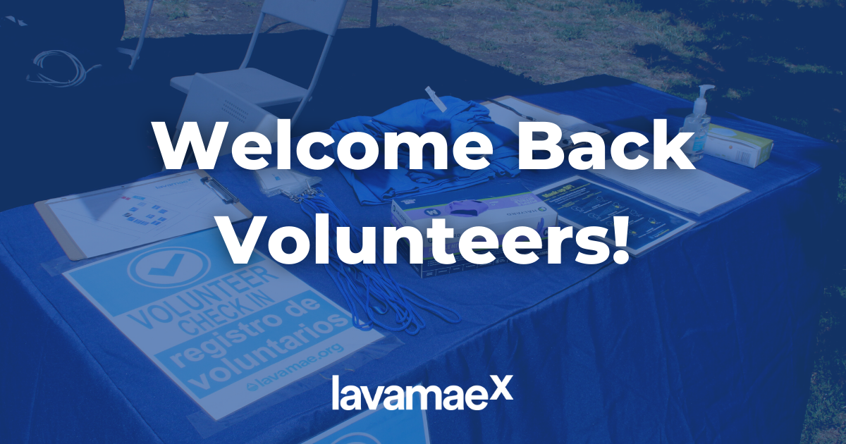  In-Person Volunteering is Back at LavaMaeˣ