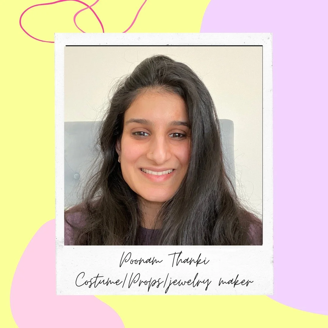 "Just because it hasn't been done before in your department doesn't mean it can't be done." 💪
Poonam Thanki is a Costume Props &amp; Jewellery Maker for film and TV, mum to a 3-year-old, and host of a podcast celebrating the unsung heroes 