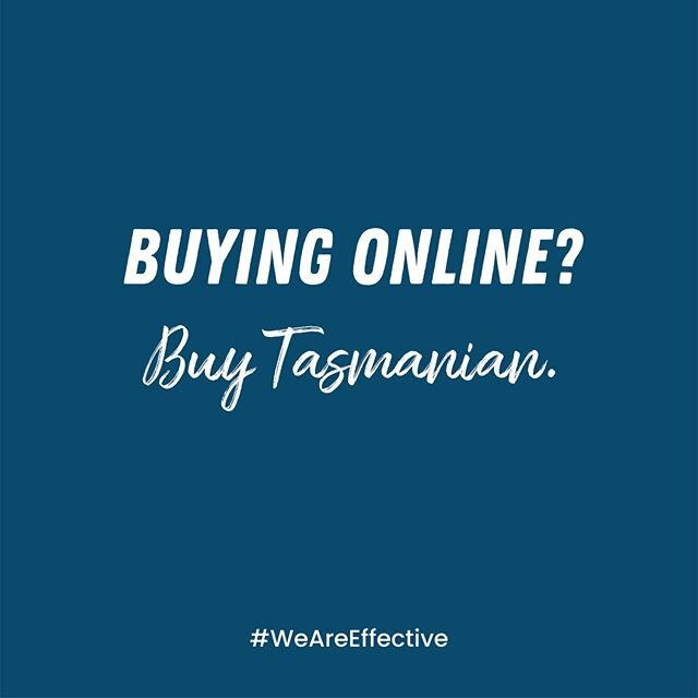 With the many changes we've seen in the past 7 days alone, this week we bring a message closer to home: Buying online? Buy TASMANIAN. ⠀
⠀
There's no doubt COVID-19 is hitting Tasmanian businesses hard and the effects may be felt for a while. This wee