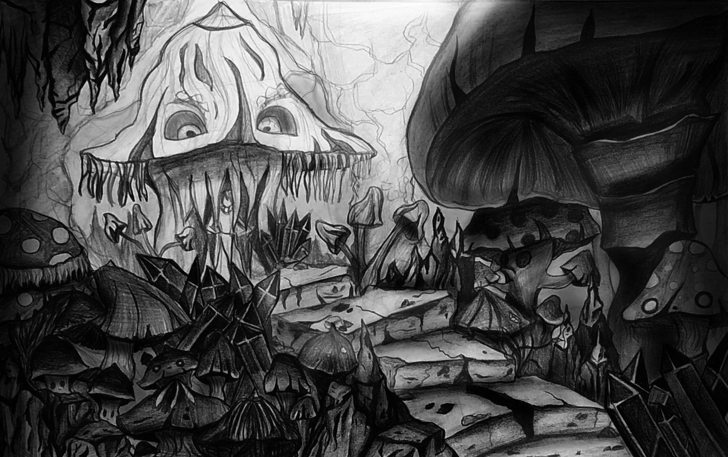 Layout: The Mushroom Cavern