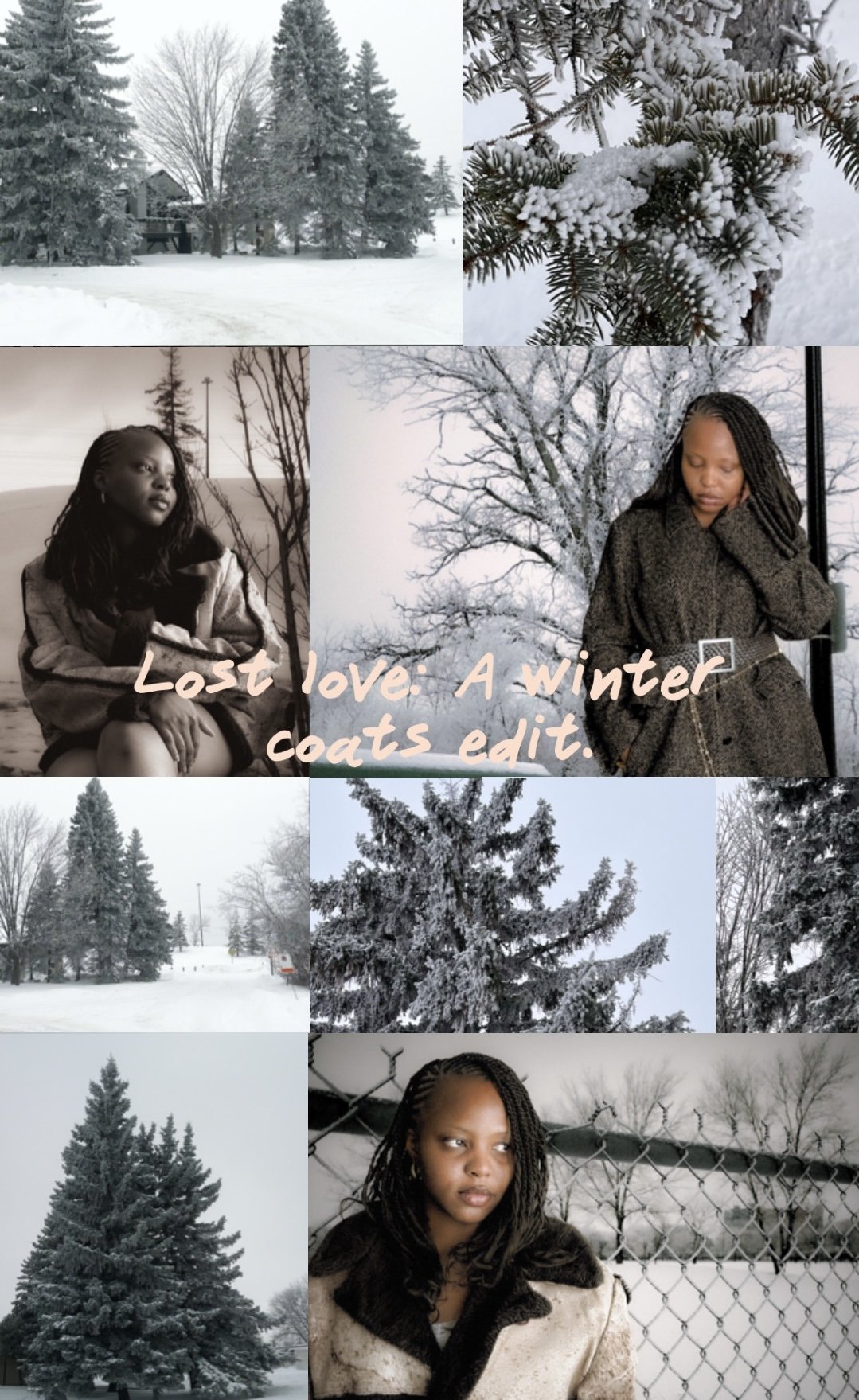 Lost love.