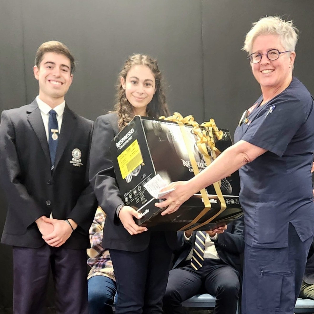 Blakehurst High School Donates Coffee Machine to the Haematology Department.