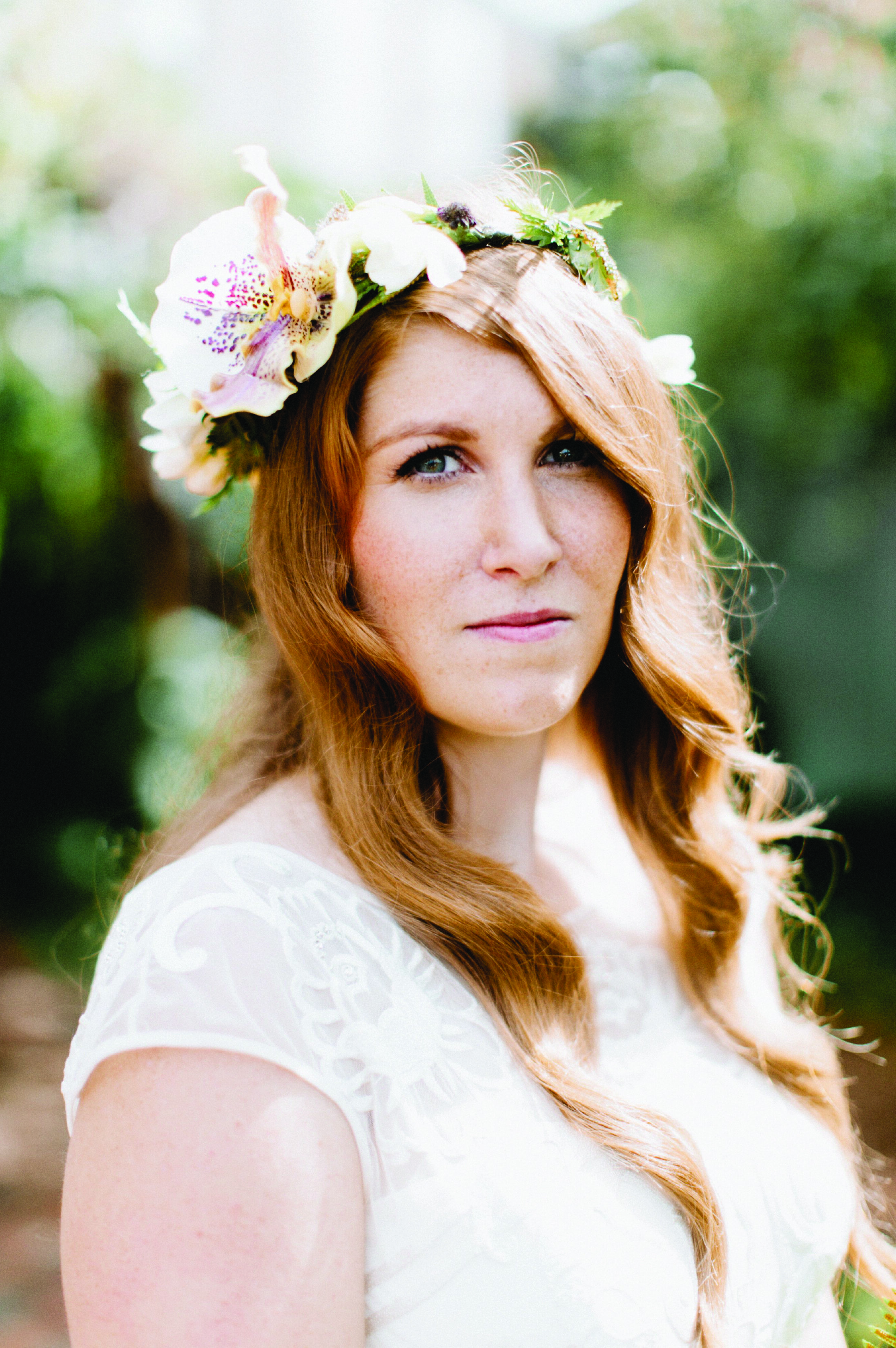 Bride with natural makeup application by Giving Beauty Co. in Denver, Colorado