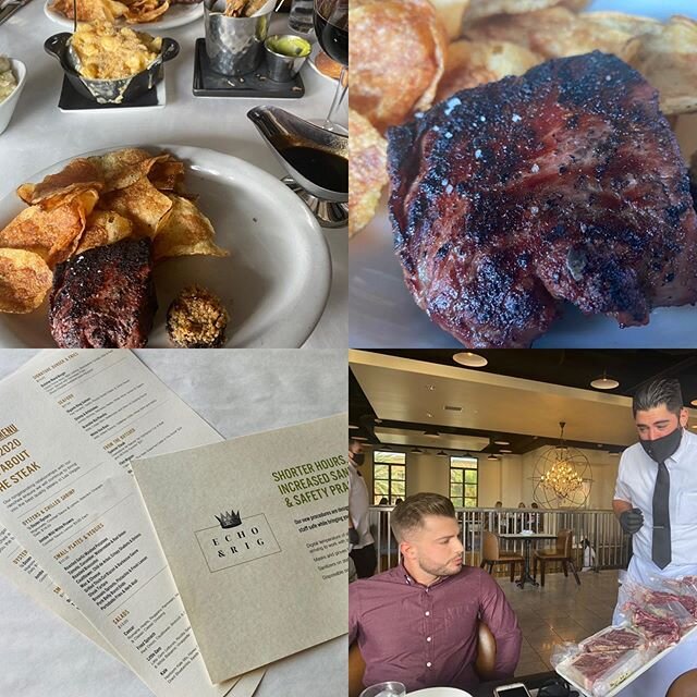 Treating myself to a delicious #steak at @echoandrig @tivolivillagelv and treating #reporter, Austin Carter! Great social distancing and safety protocols at the restaurant!

Note: brunch starts July 5! 
JB Public Relations - Boutique Public Relations