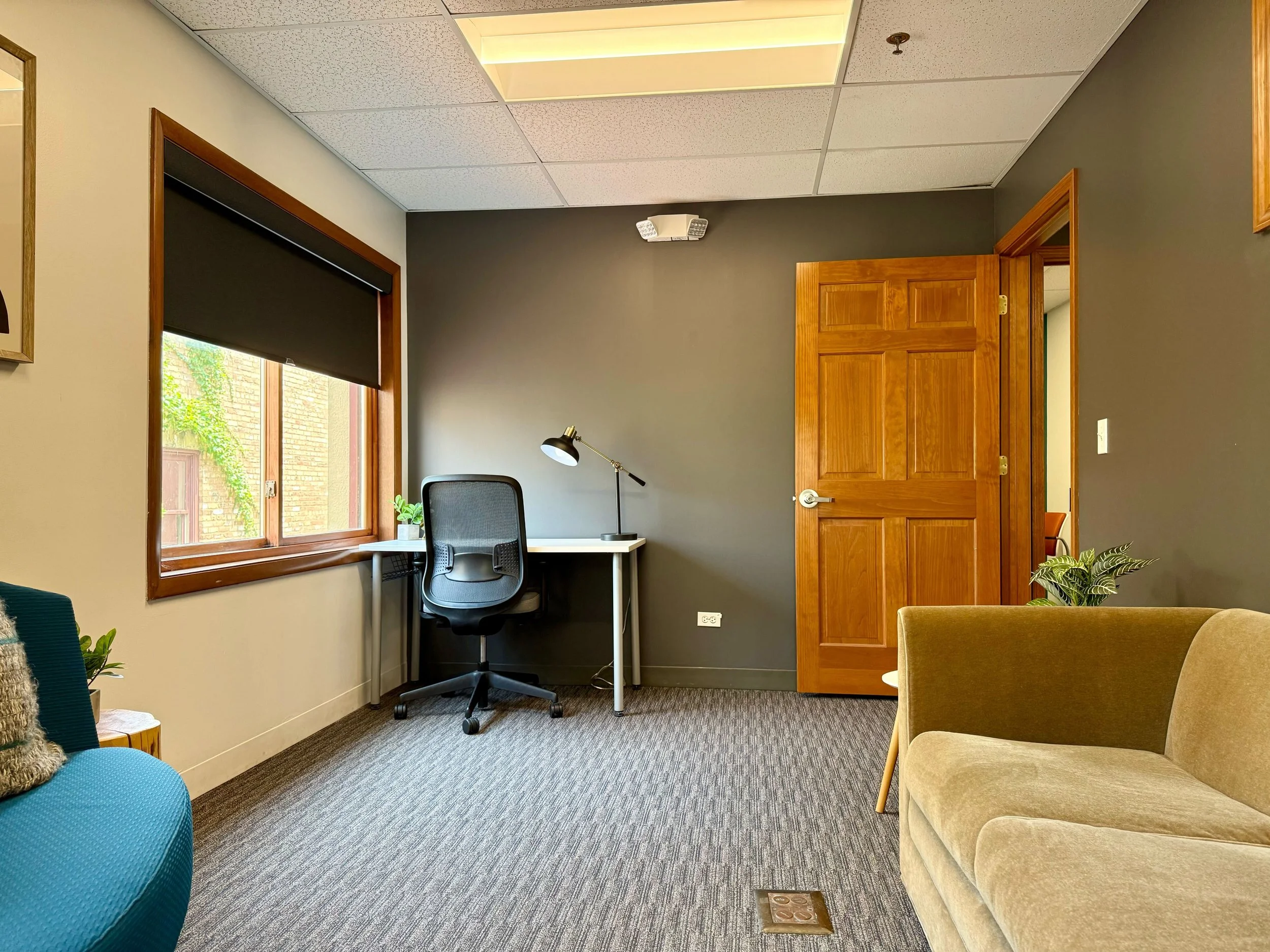  Fully-furnished, 2nd floor therapy office. 