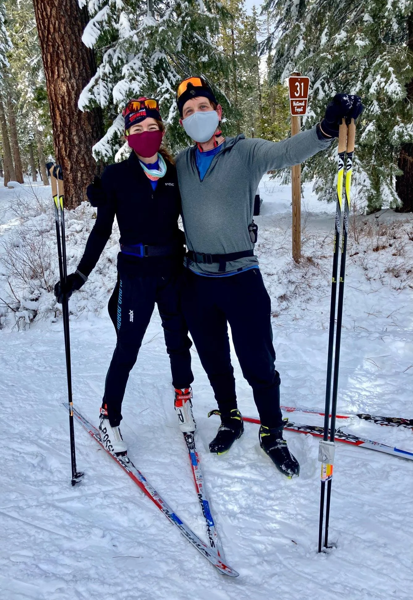 Beautiful Opening Day at the Nordic Center!