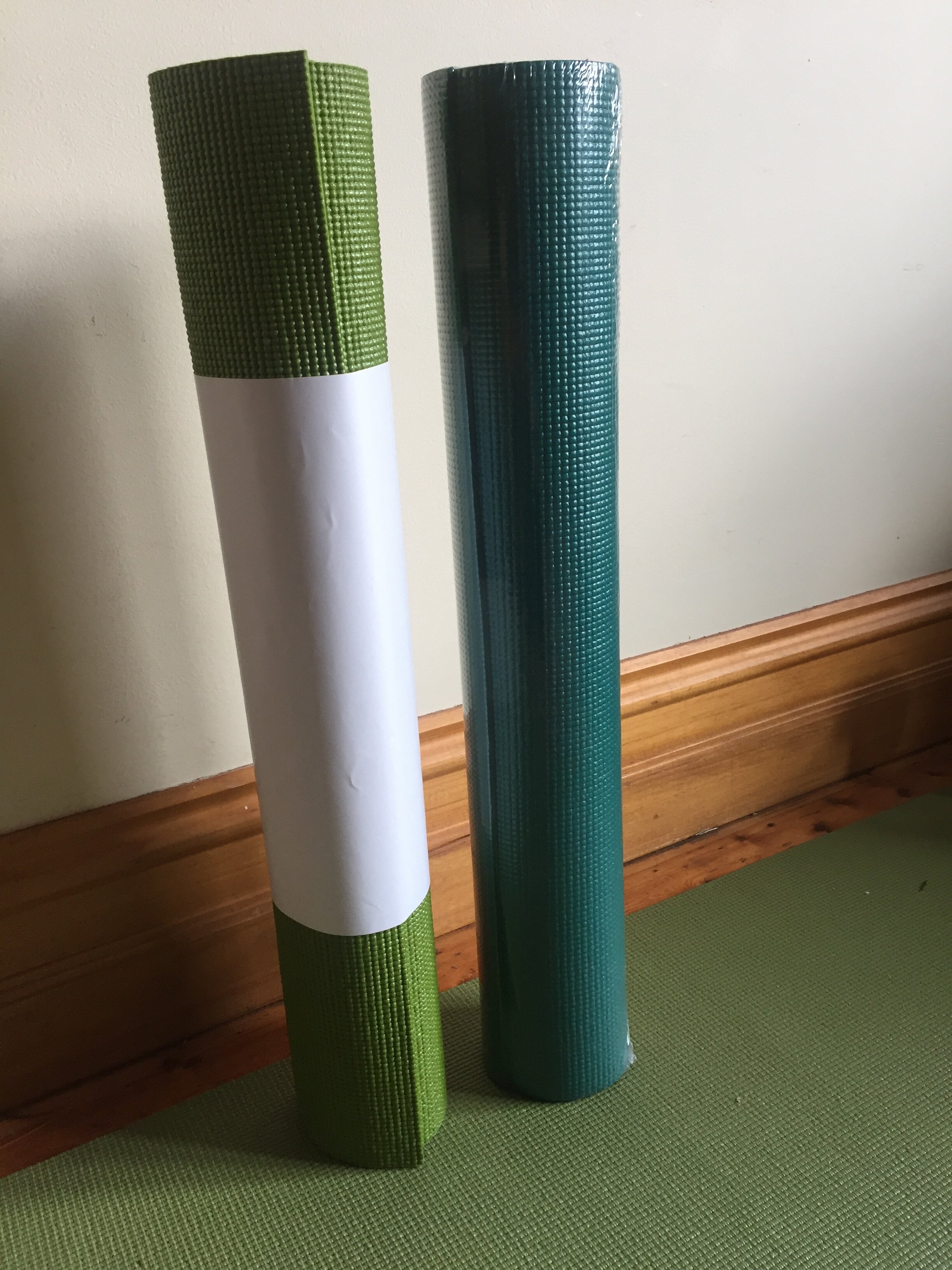 Yoga mats, sage green  (other colours can be ordered) | $20