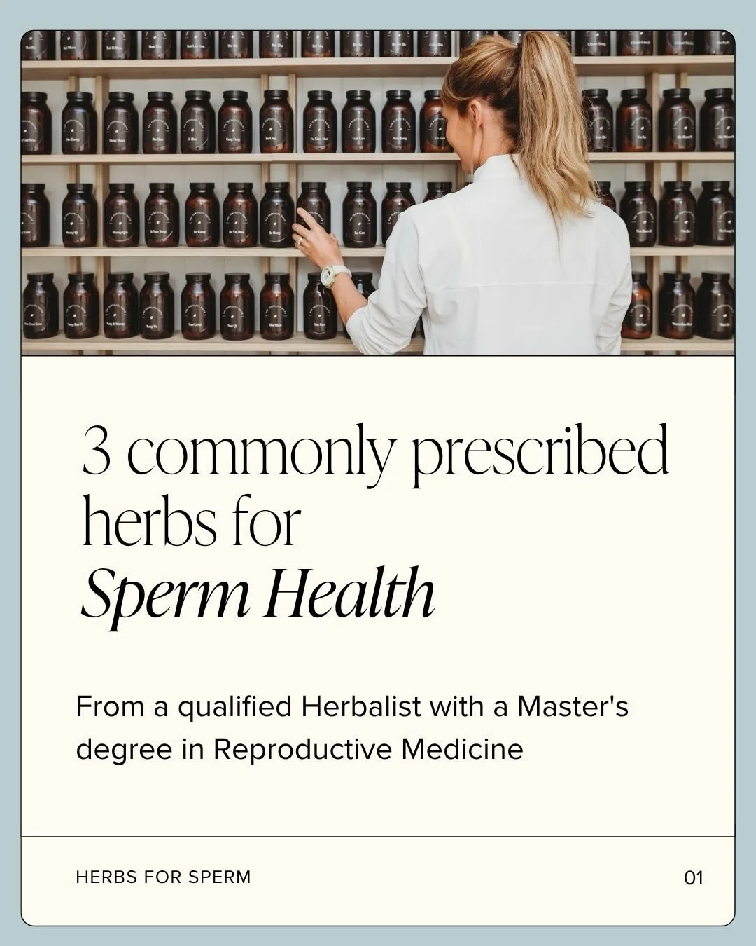Share with a person who should be taking their sperm health seriously 🌿🌿🌿🌿

I talk about fertility all the time and honestly, I&rsquo;m extraordinarily comfortable talking about sperm and sperm health. 

Interested in supporting sperm naturally? 