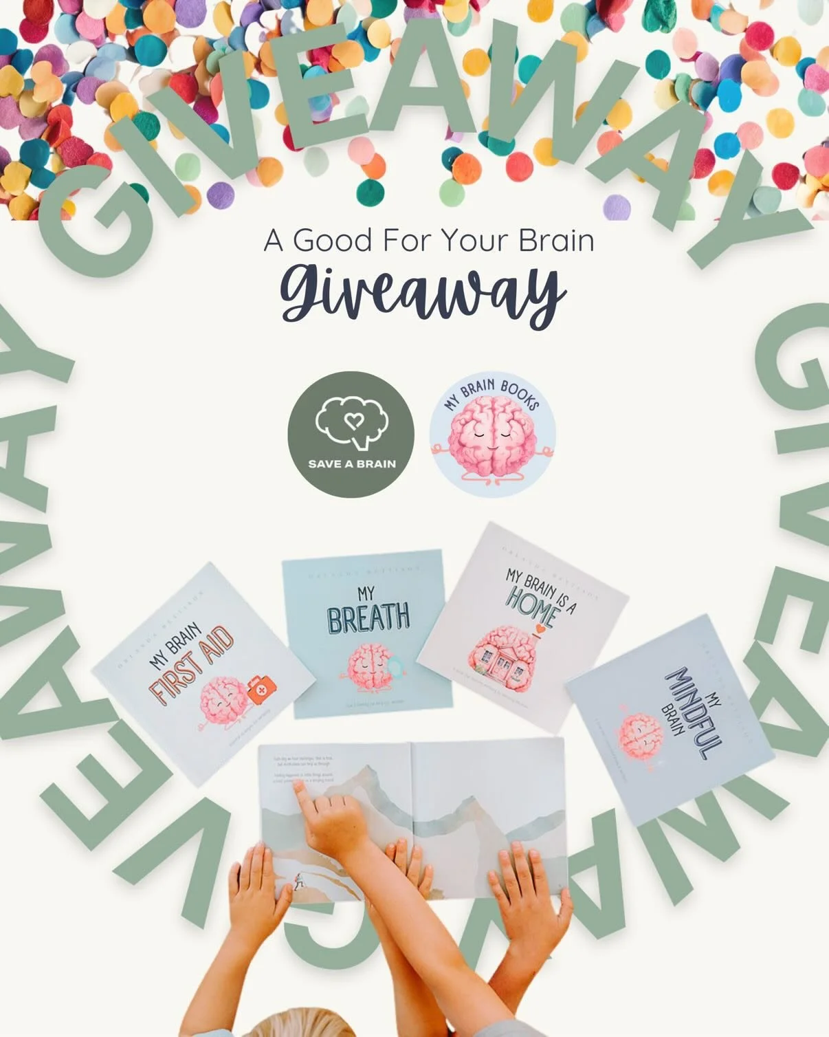 🎉 BRAIN BOOKS GIVEAWAY 🎉

If you have a child in your life &mdash; this matters.

When a child is struggling with big emotions, a concussion, or anything involving their brain, it can feel scary&hellip; for them and for us as adults. What we love s