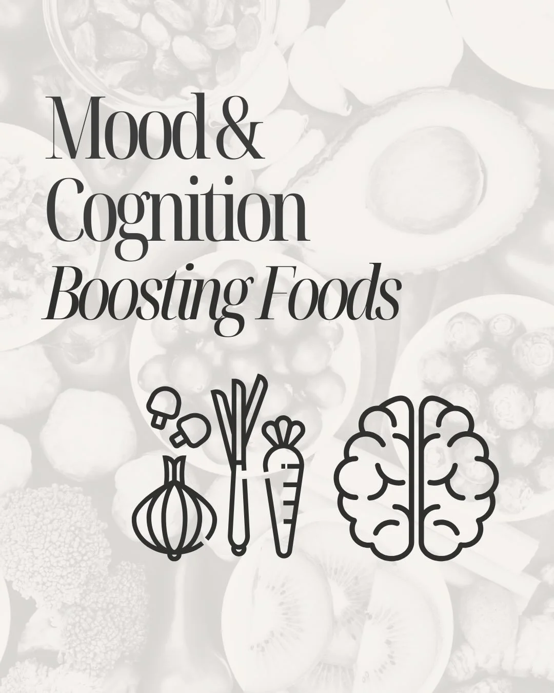 Did you know that your brain burns about 20% of your body&rsquo;s energy? So what you eat actually matters. 🧠⚡️

Here are a few foods your brain will definitely thank you for:
🫐 Blueberries &rarr; support memory + focus
🥬 Leafy greens &rarr; packe