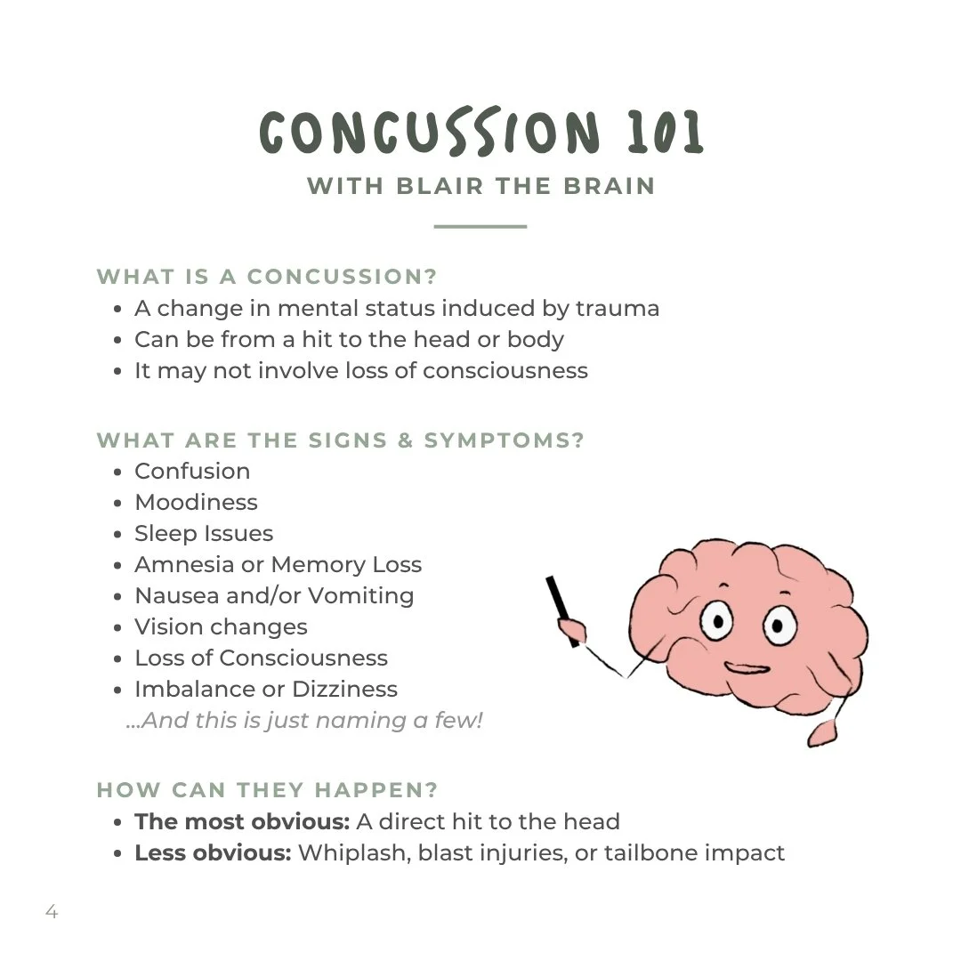 I think I have a concussion. What Now?