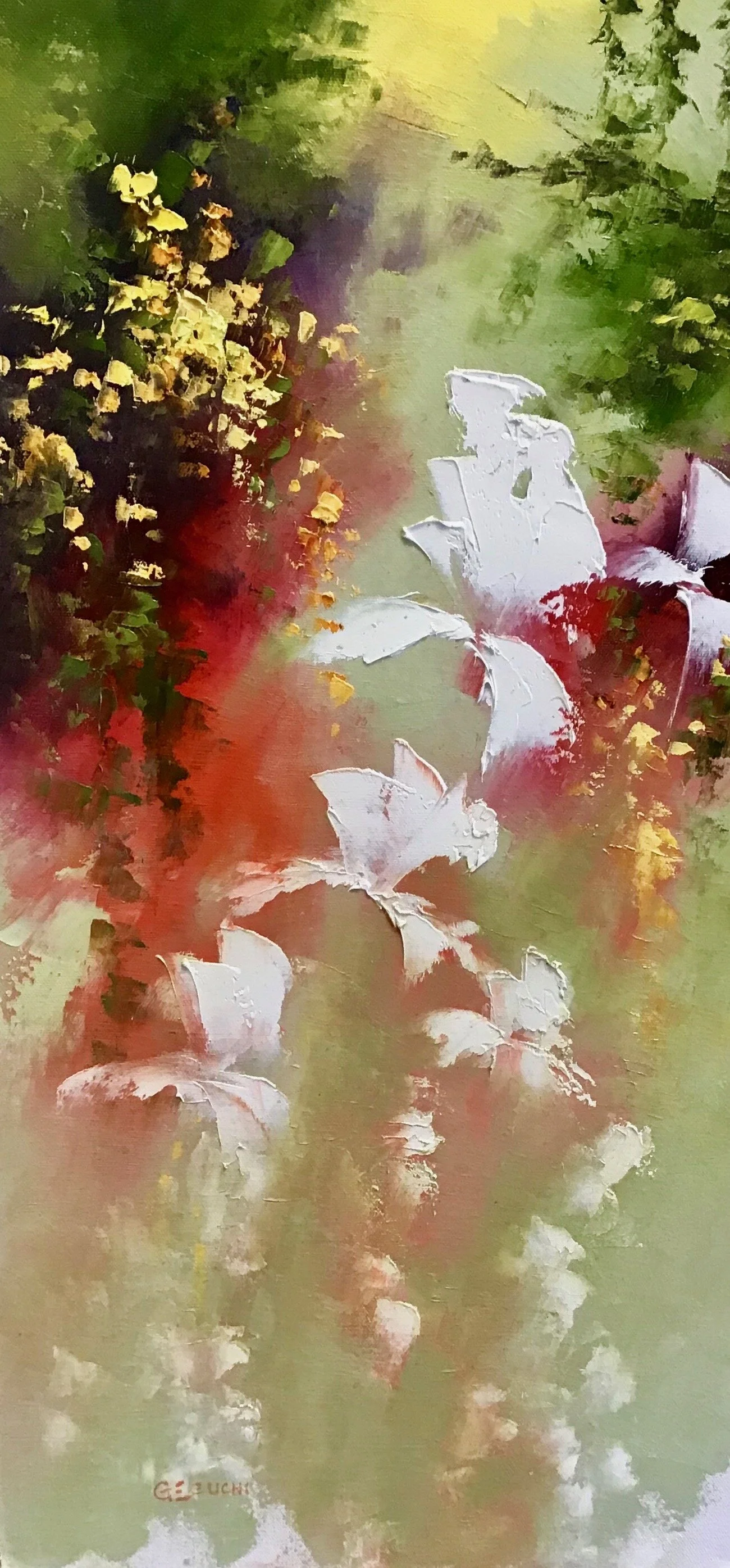 'Floral Cascade' by George Eguchi