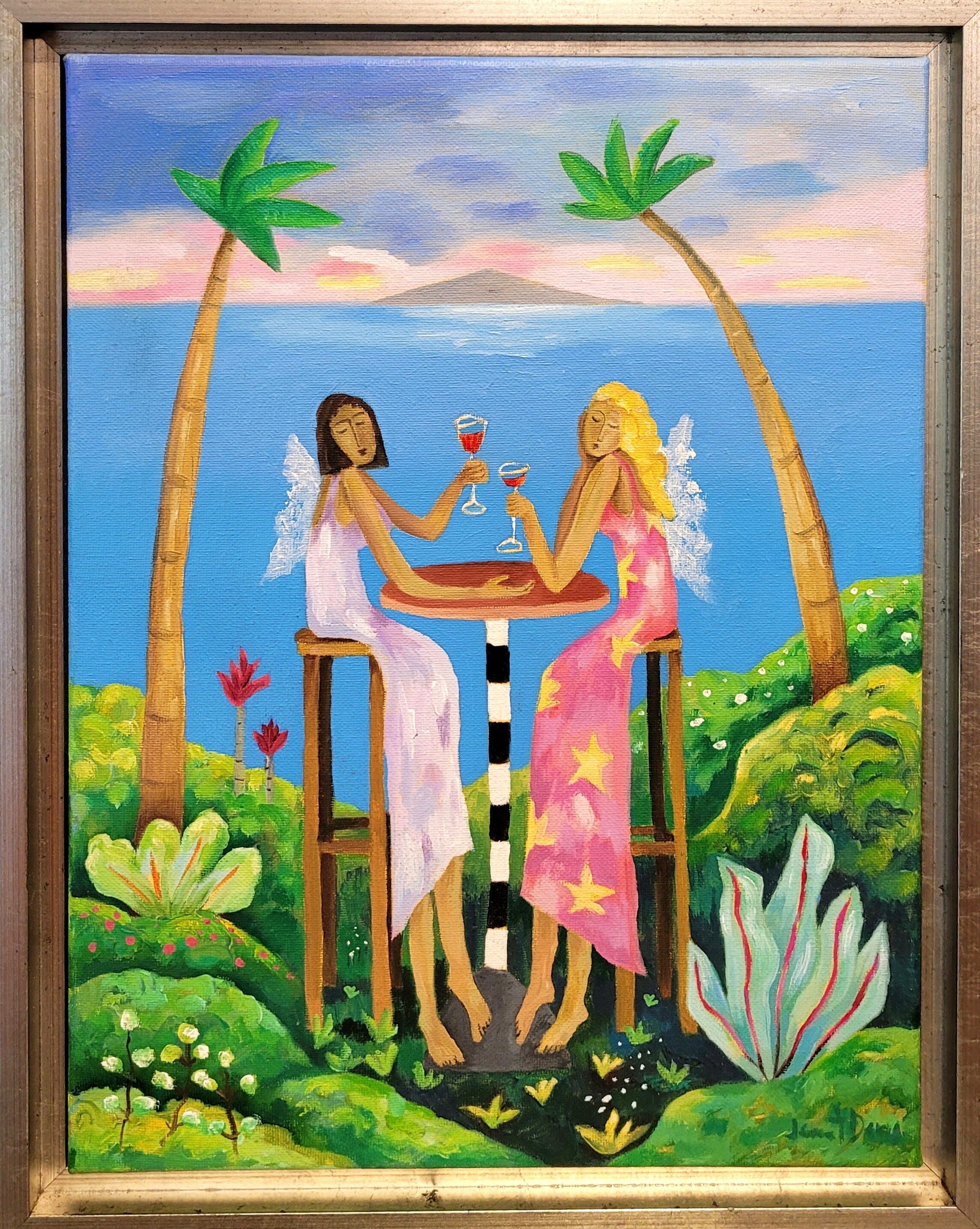 'Girlfriends in Paradise' by Janet Davis